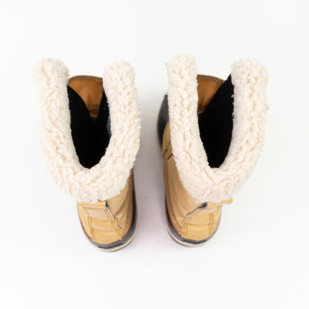 Sorel Yoot Pac Lined Waterproof Winter Snow Boots Light Brown Womens Size US 7 - Picture 2 of 11